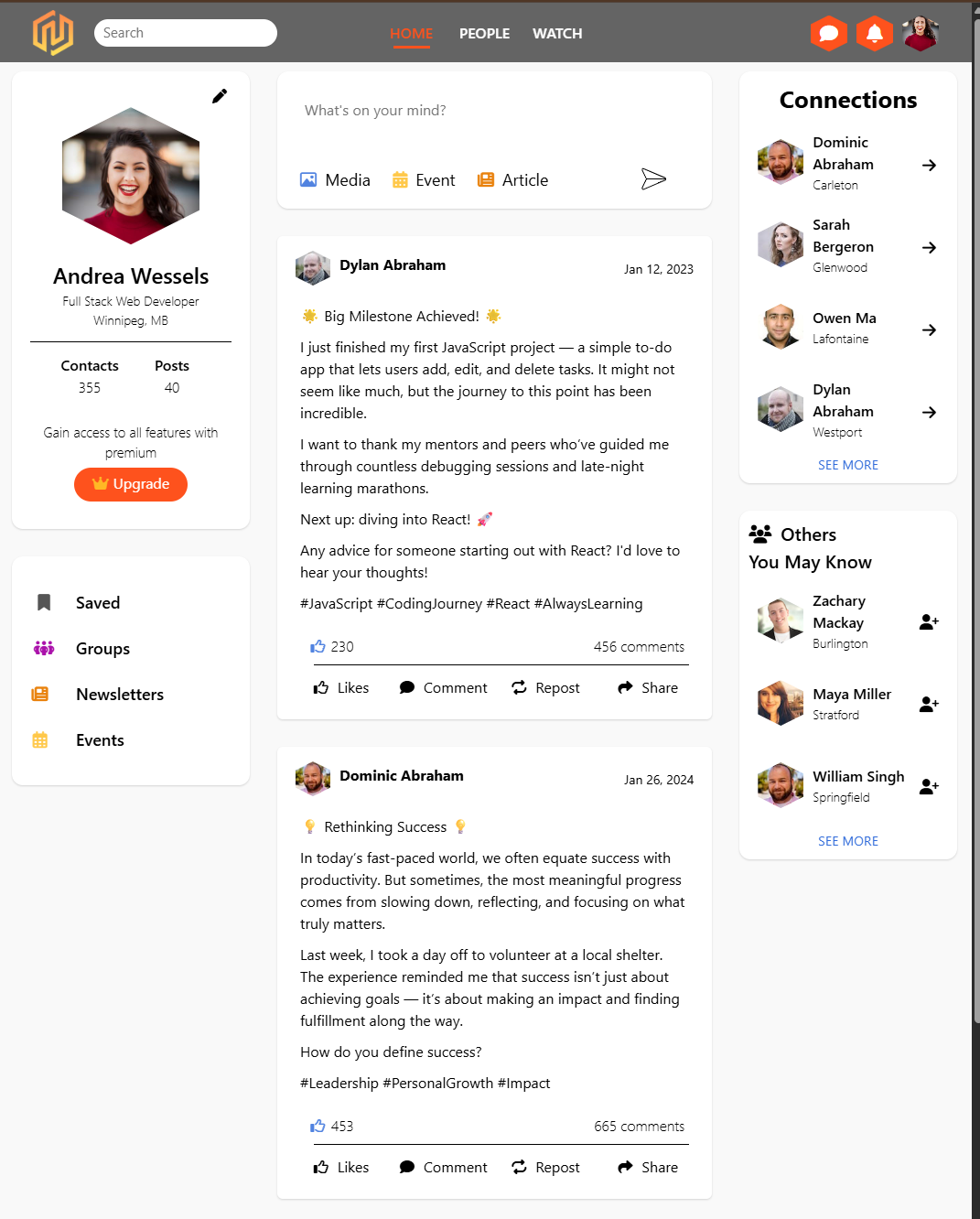 HiveMind Website Screenshot