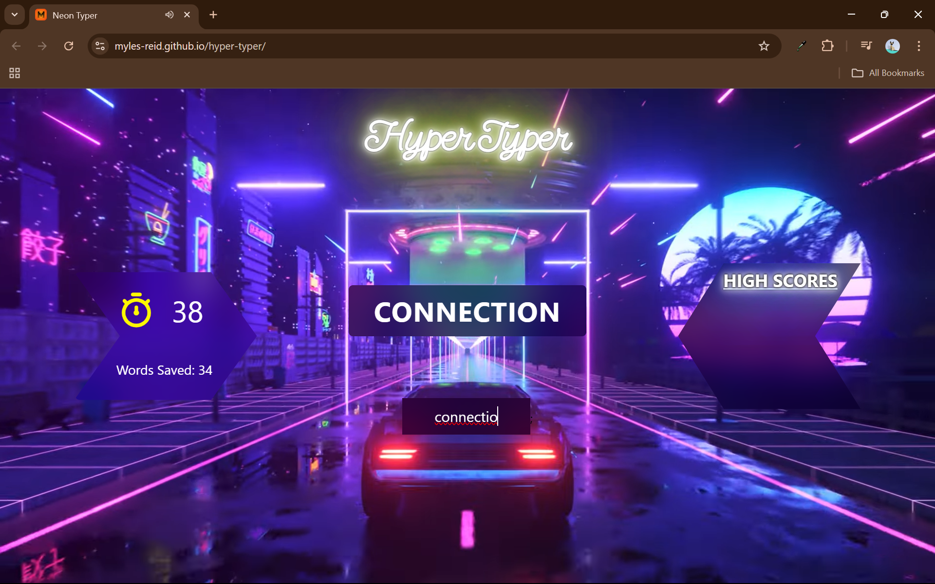 Hyper-Typer Screenshot